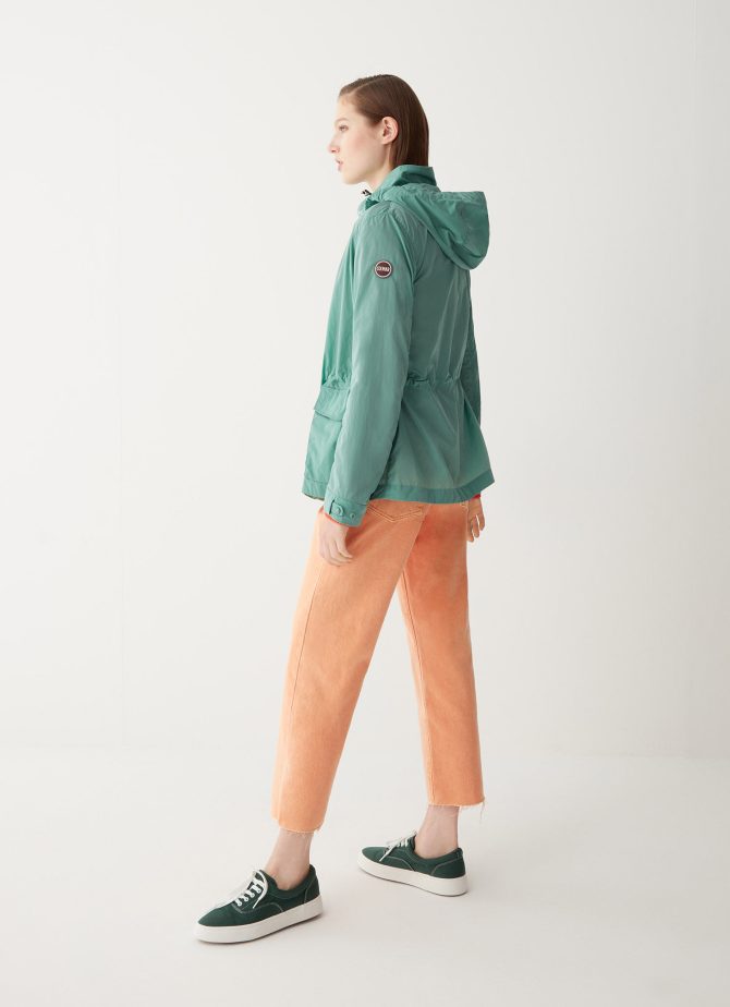 Crinkle jacket with detachable hood - Image 2