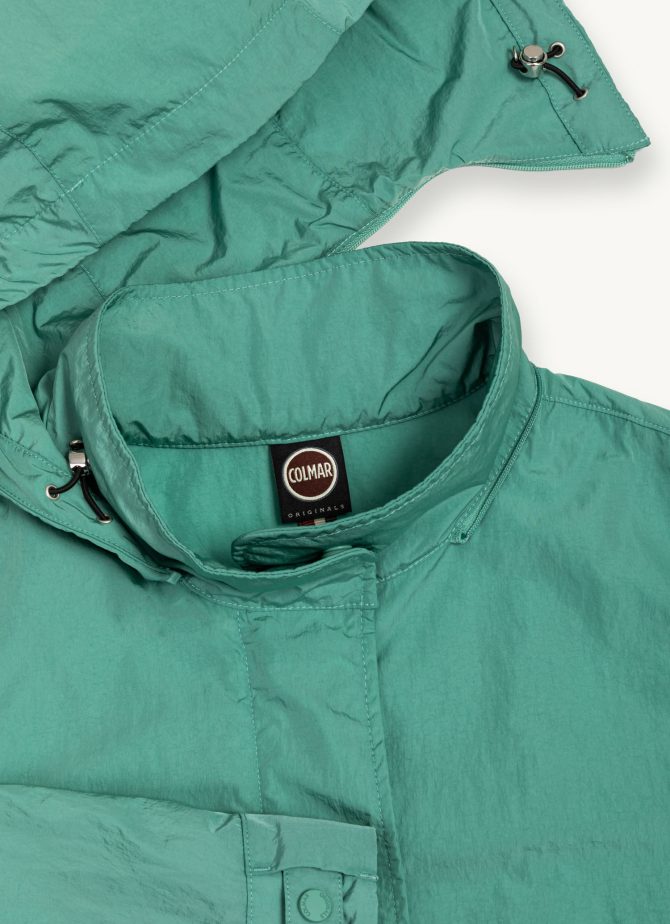 Crinkle jacket with detachable hood - Image 6
