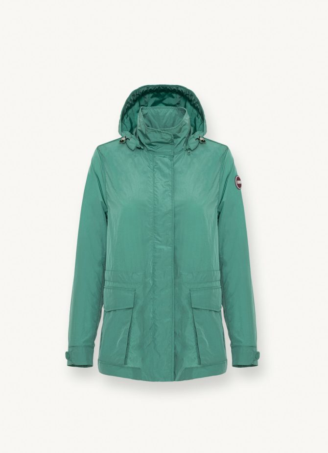 Crinkle jacket with detachable hood - Image 4