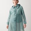 Oilskin jacket with detachable hood - Image 2