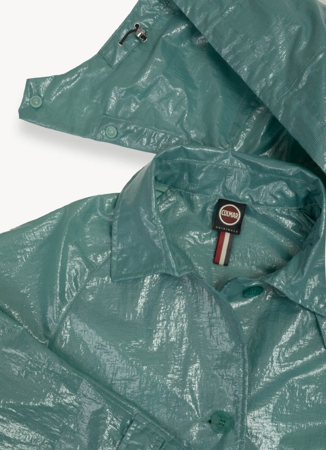 Oilskin jacket with detachable hood - Image 6