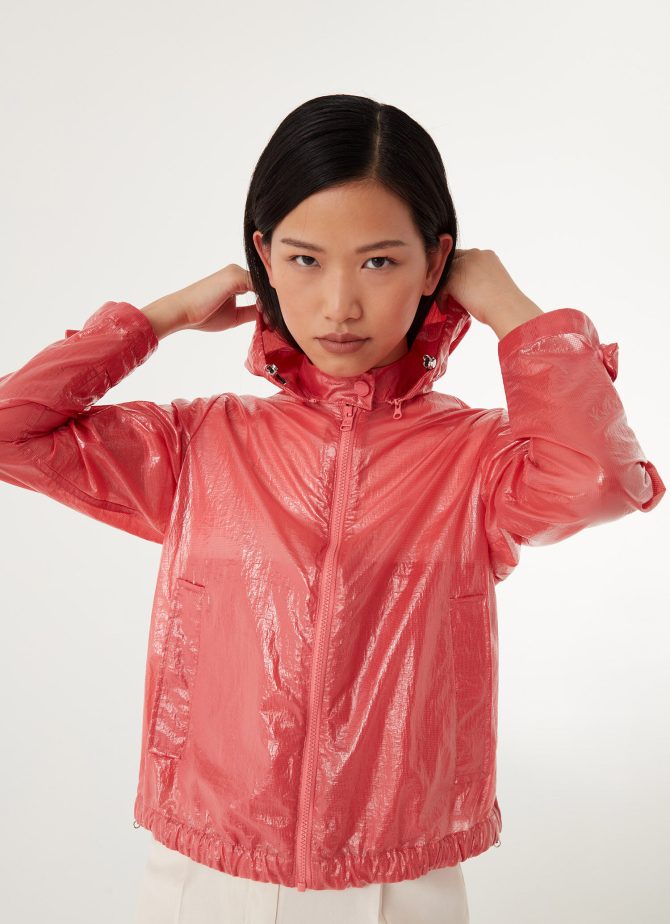 Waxed jacket with detachable hood - Image 3