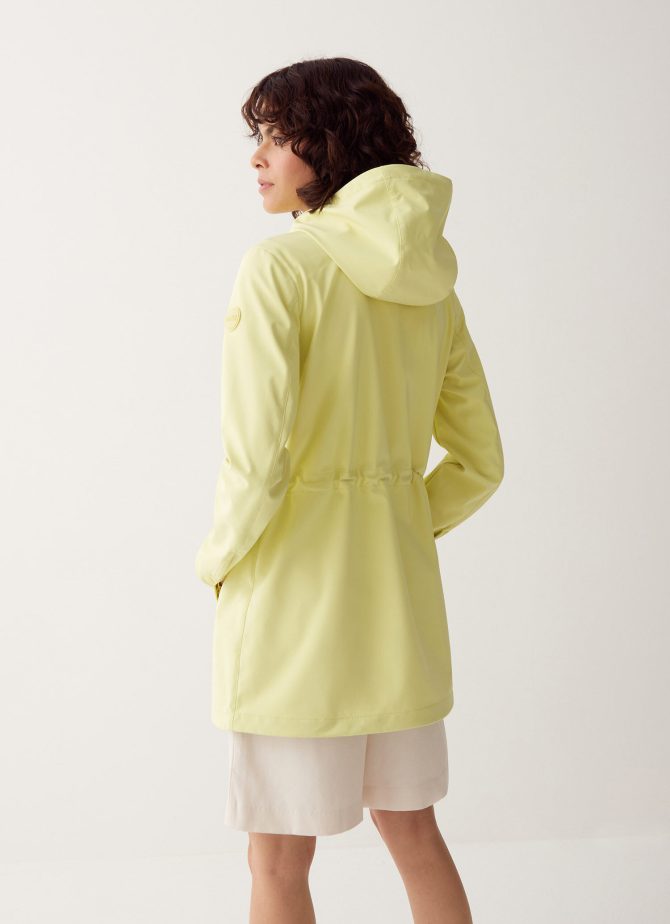 Recycled Essentials coat with hood - Image 3