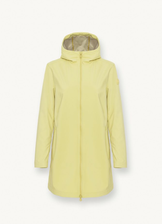 Recycled Essentials coat with hood - Image 4