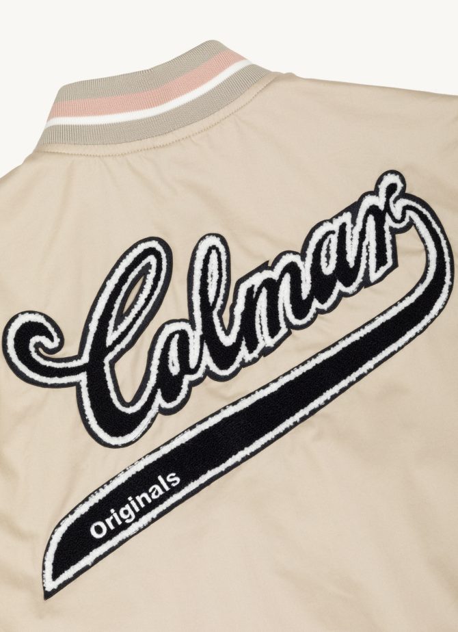 Varsity colour-block cotton bomber jacket - Image 6