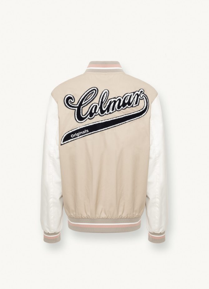 Varsity colour-block cotton bomber jacket - Image 5