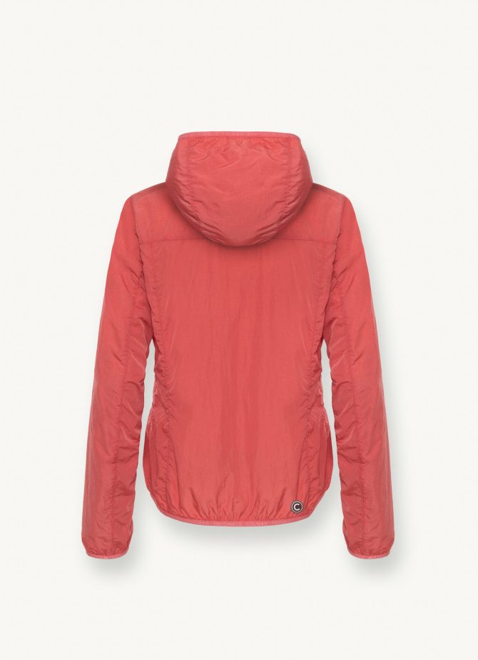 Reversible crinkle jacket with hood - Image 5