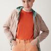 Reversible crinkle jacket with hood - Image 2