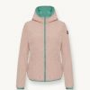 Reversible crinkle jacket with hood - Image 6