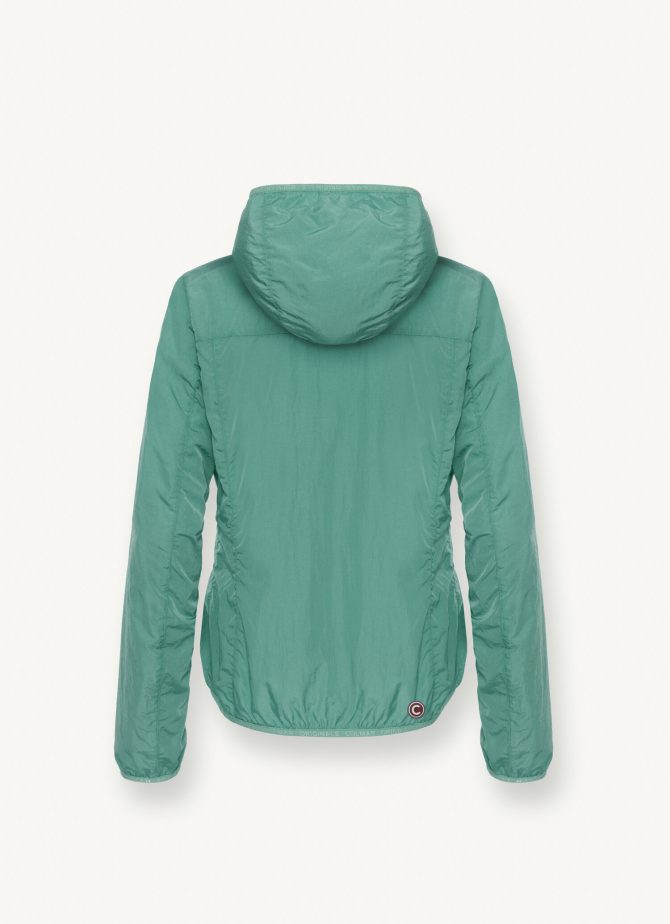 Reversible crinkle jacket with hood - Image 5