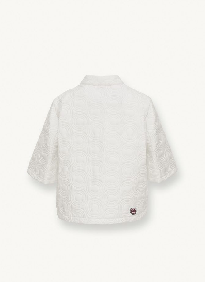 Cape with logo quilting - Image 5