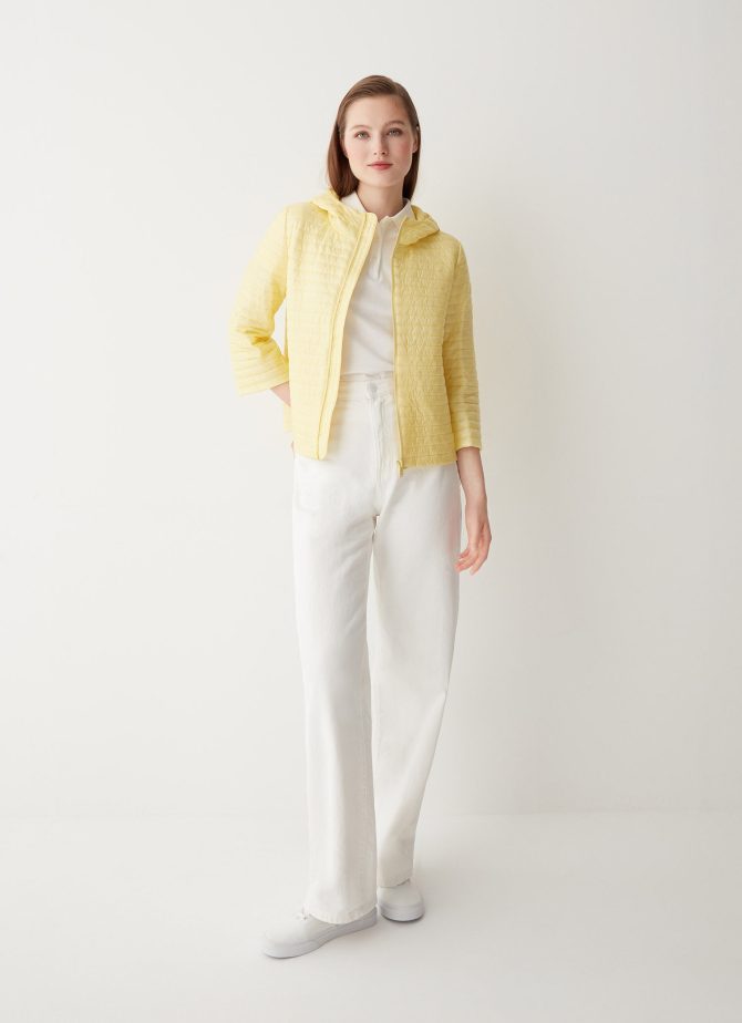 Recycled Essentials 3/4 sleeve jacket - Image 2