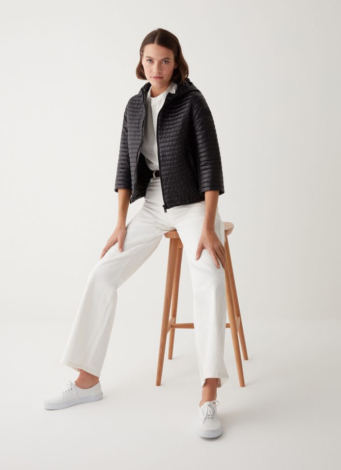 Recycled Essentials 3/4 sleeve jacket - Image 3