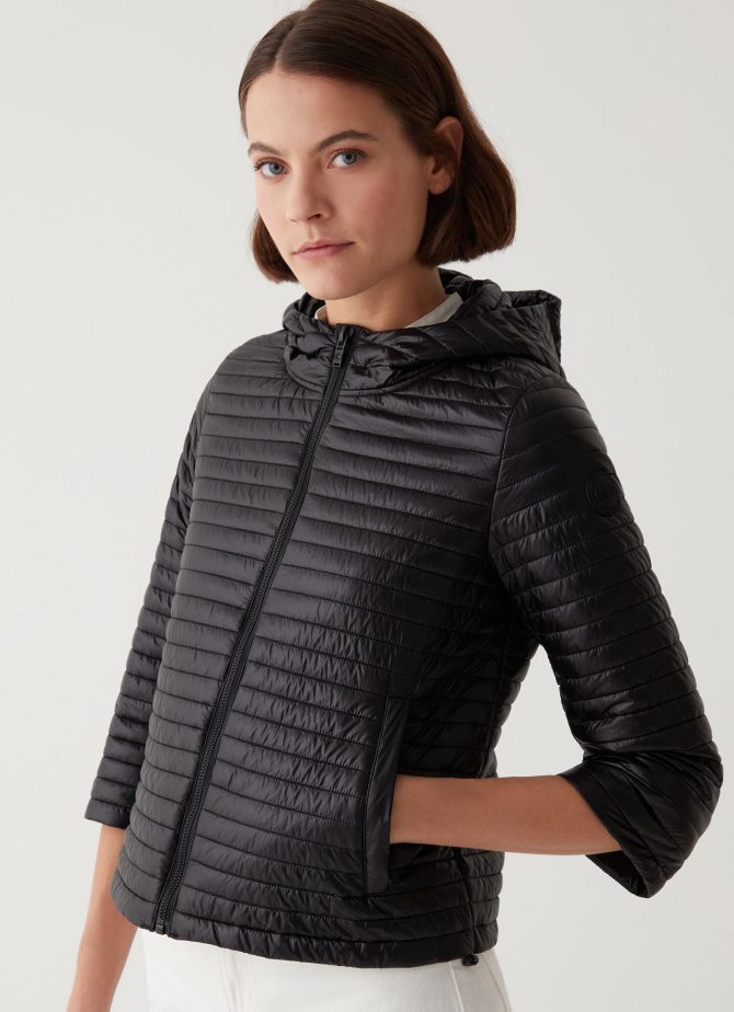 Recycled Essentials 3/4 sleeve jacket - Image 2