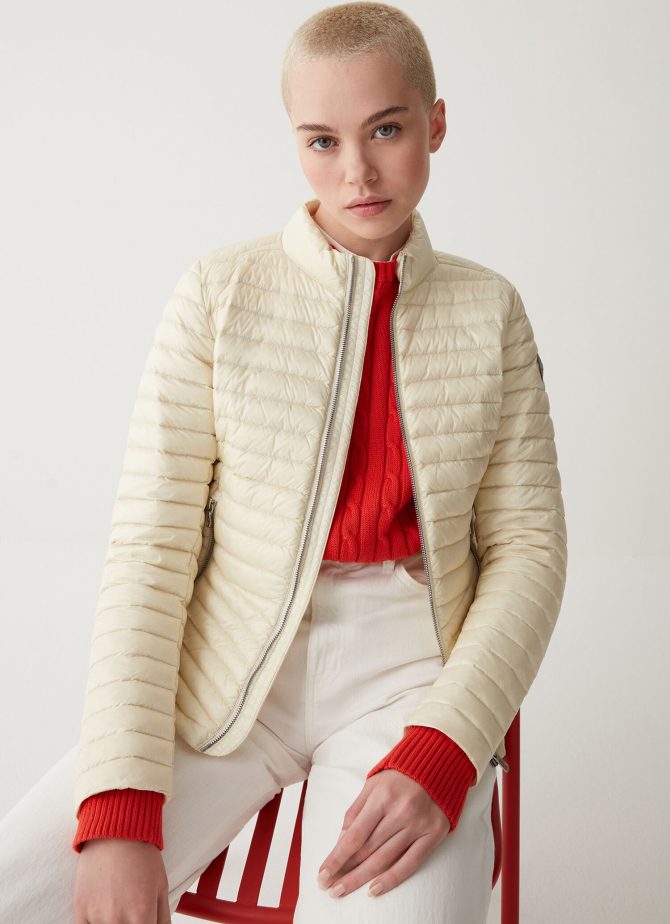 Rounded hem down jacket - Image 3