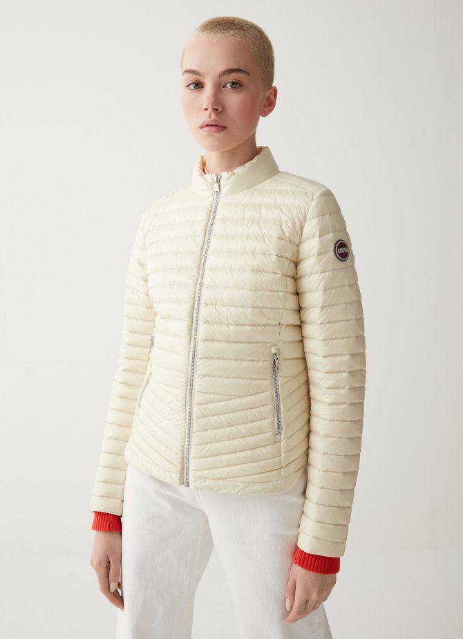 Rounded hem down jacket - Image 2