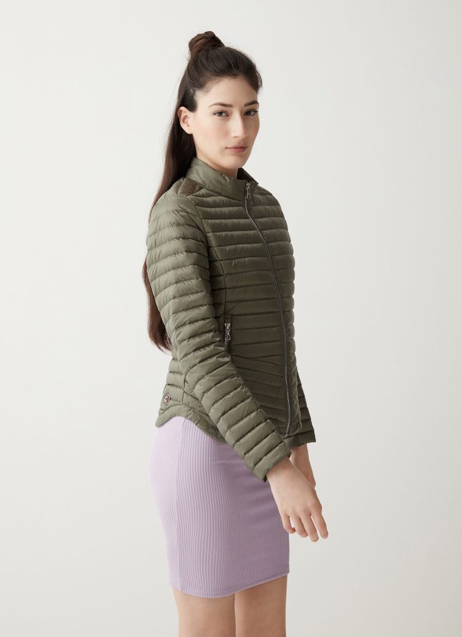 Rounded hem down jacket - Image 2