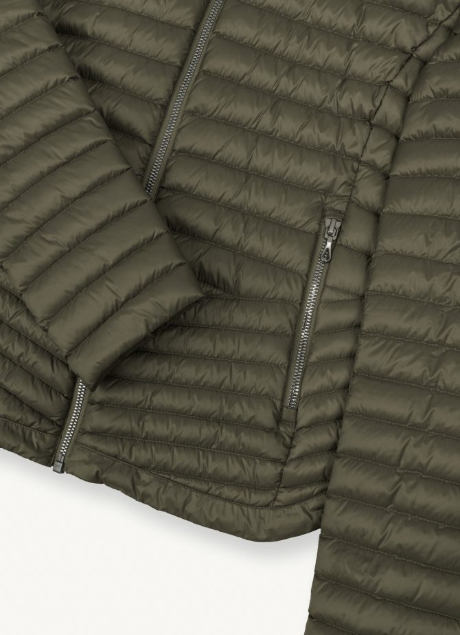 Rounded hem down jacket - Image 6