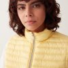 Down gilet with drawstring at the bottom - Image 3