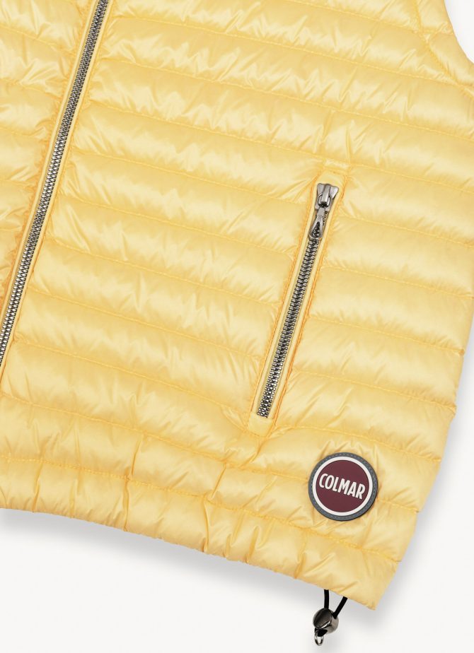 Down gilet with drawstring at the bottom - Image 6