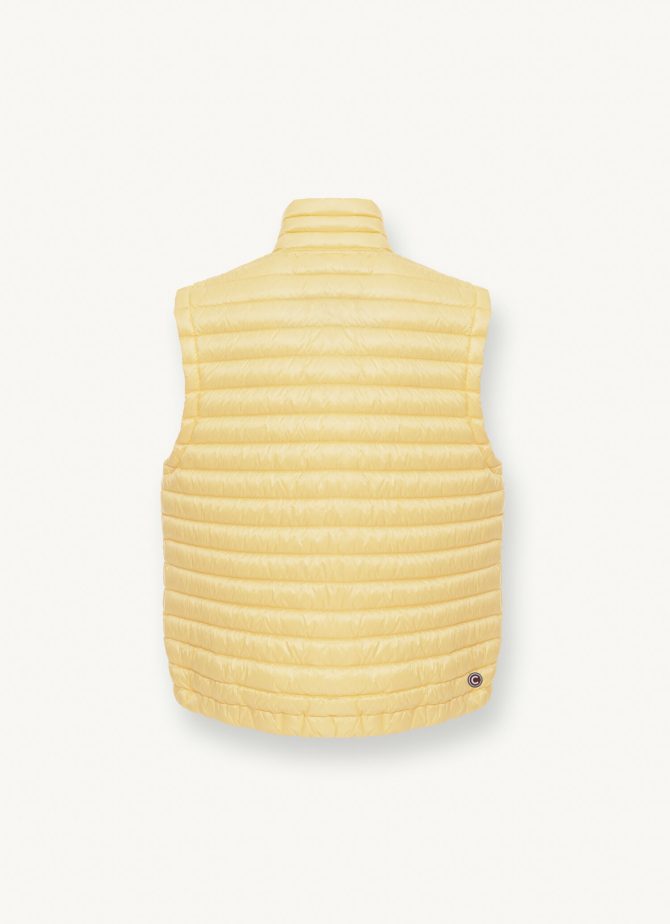 Down gilet with drawstring at the bottom - Image 5