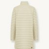 Long down jacket with drawstring at the bottom - Image 5
