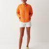 Down jacket with drawstring at the bottom - Image 3