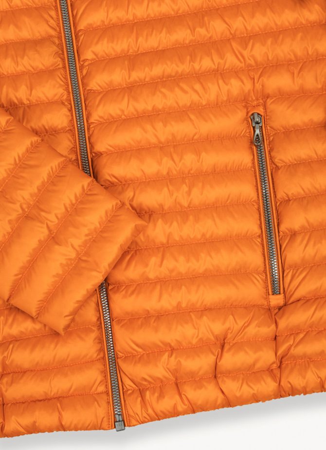 Down jacket with drawstring at the bottom - Image 6