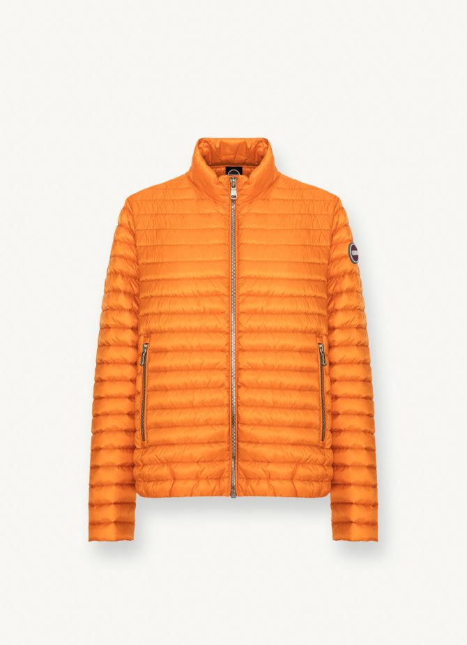 Down jacket with drawstring at the bottom - Image 4