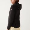 Semi-quilted jacket with combination of fabrics - Image 3