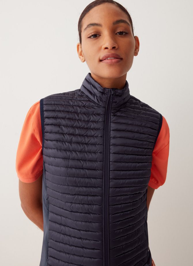 Quilted gilet on front - Image 3