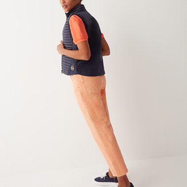 Quilted gilet on front