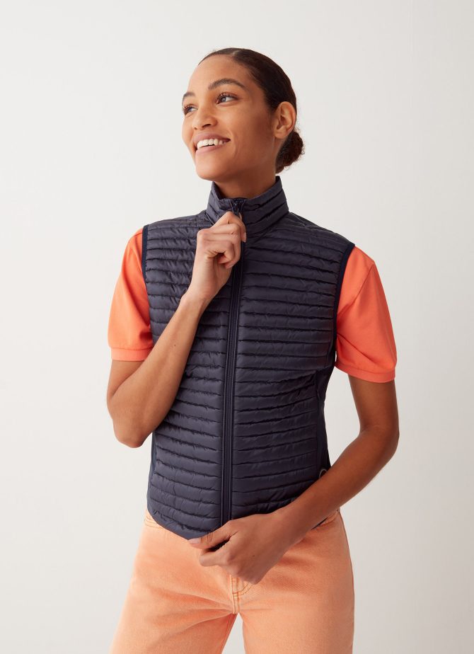 Quilted gilet on front - Image 2