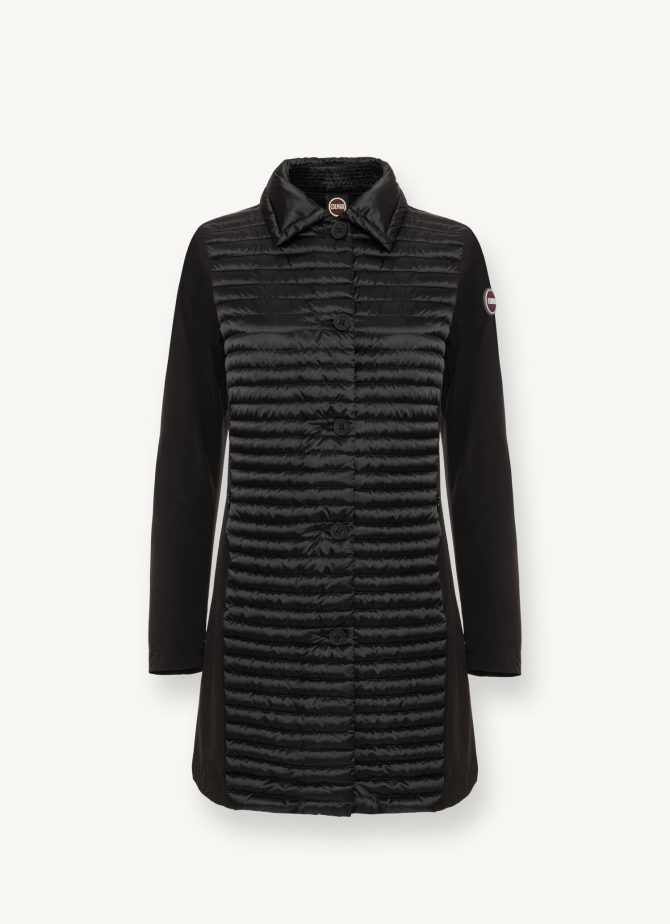 Jacket with shirt collar and 4-hole buttons - Image 4