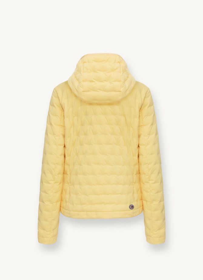 Down jacket with drawstring at the bottom - Image 5