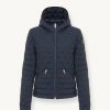 Down jacket with drawstring at the bottom - Image 4