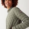 Down jacket with stamp quilting. - Image 3