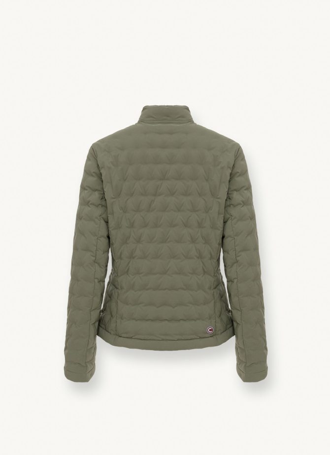 Down jacket with stamp quilting. - Image 5