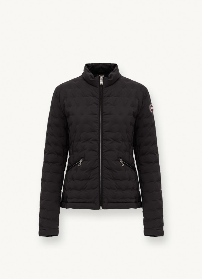 Down jacket with stamp quilting. - Image 4