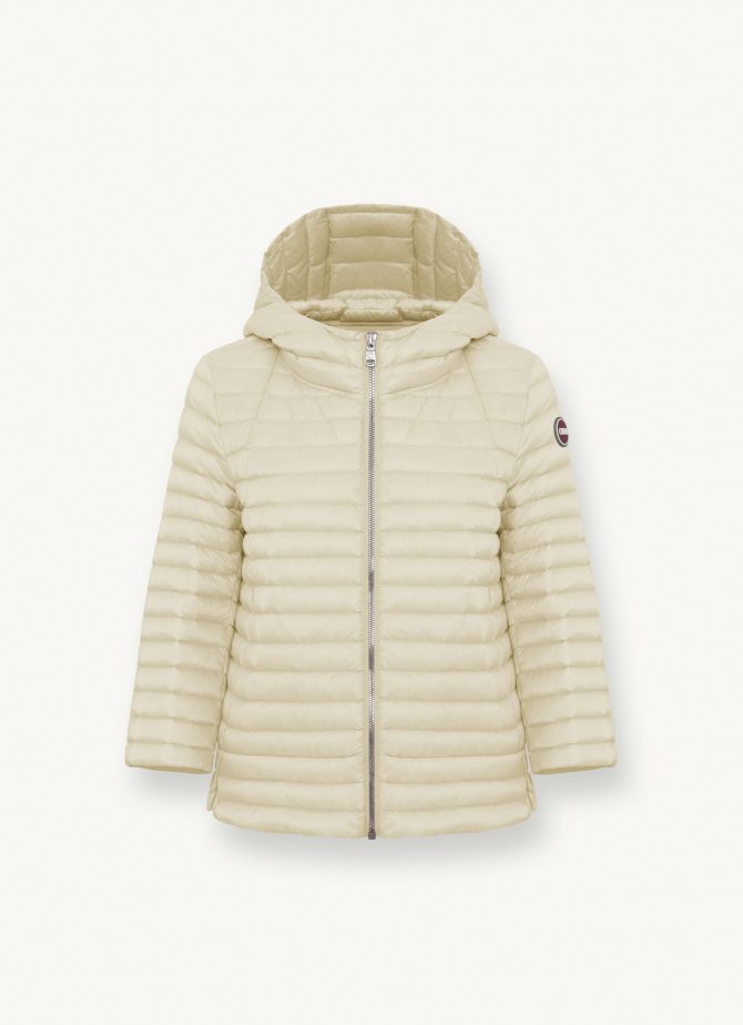 Hooded down cape - Image 4