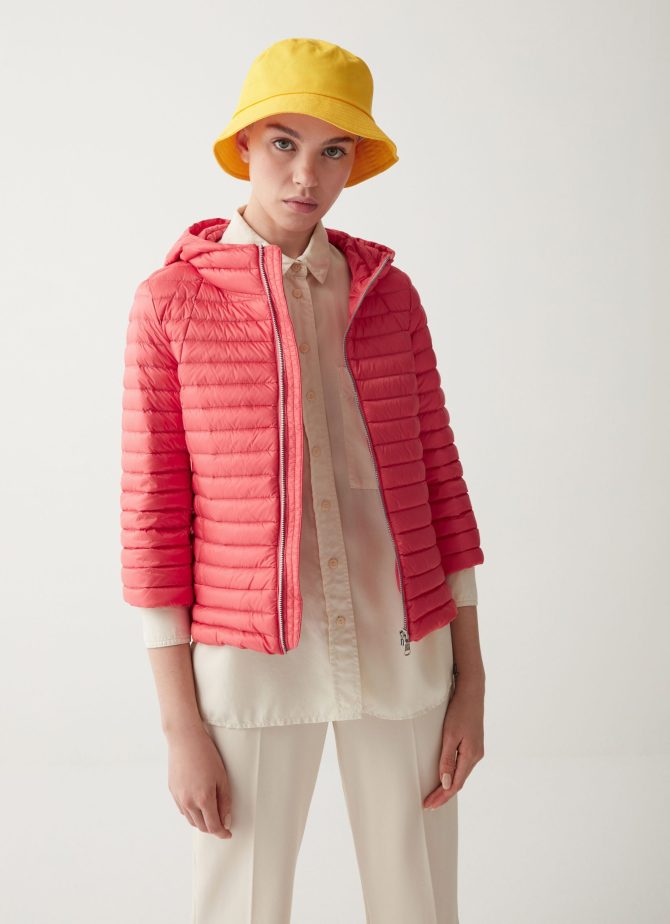 Hooded down cape - Image 3