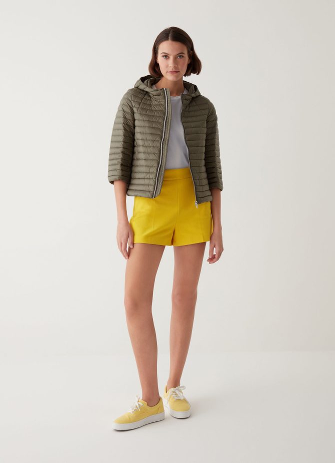 Hooded down cape - Image 3