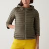 Hooded down cape - Image 2