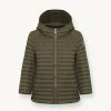 Hooded down cape - Image 4