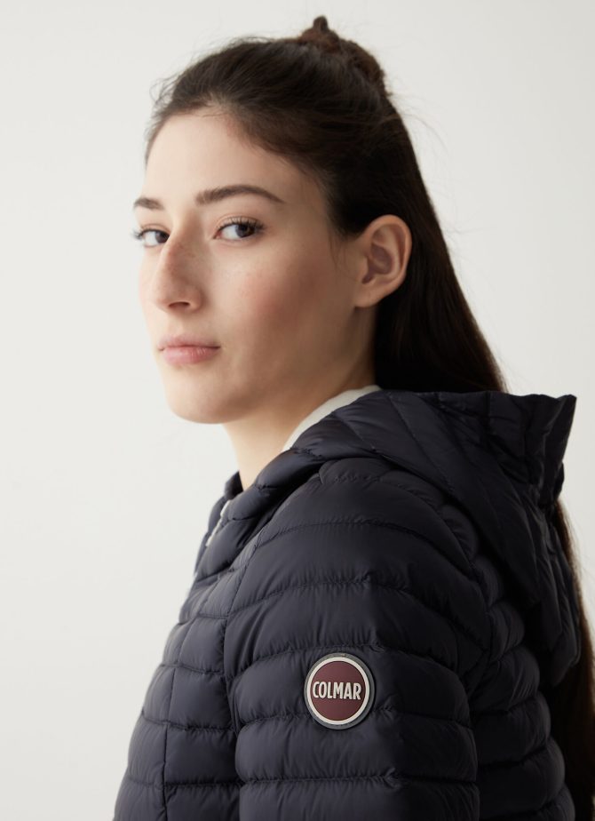 Hooded down cape - Image 3