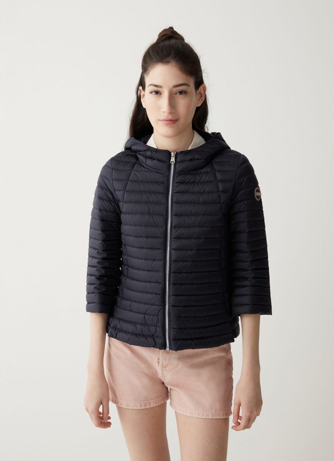 Hooded down cape - Image 2
