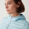 Sporty hooded downjacket