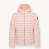 Quilted down jacket with hood - Image 4
