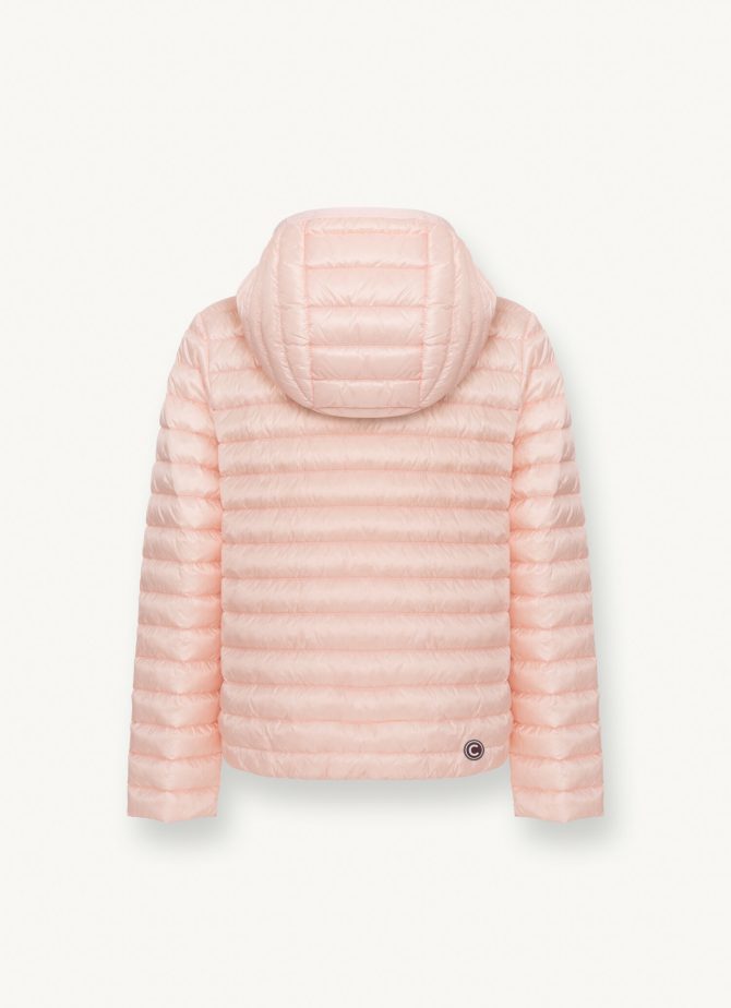 Quilted down jacket with hood - Image 5