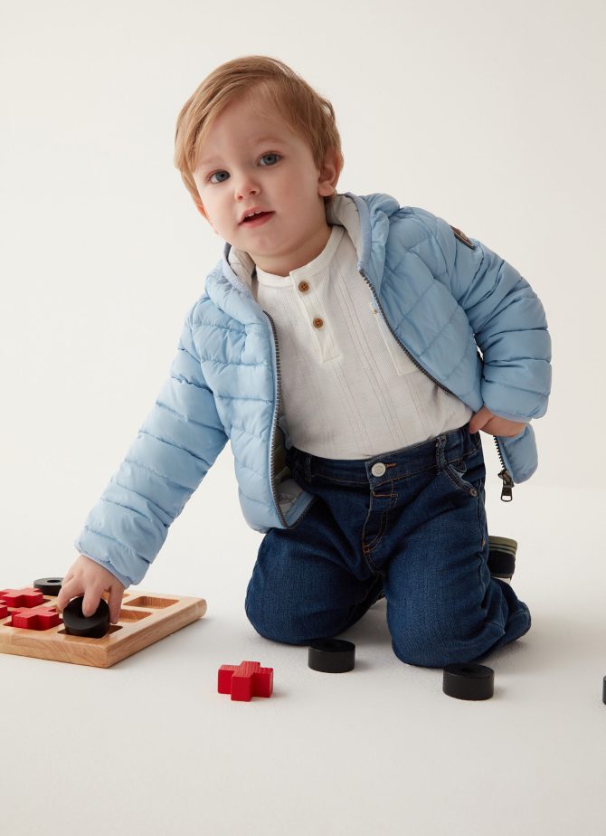 6 - 36 months baby boy down jacket